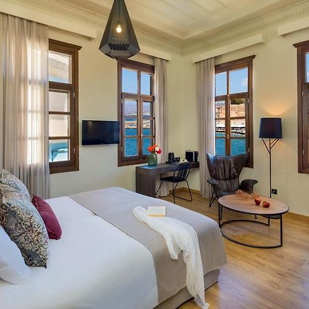 Elg Contessa Boutique Hotel Hriszí Aktí Haniá Kültér fotó