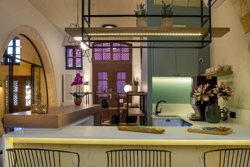 Elg Contessa Boutique Hotel Hriszí Aktí Haniá Kültér fotó