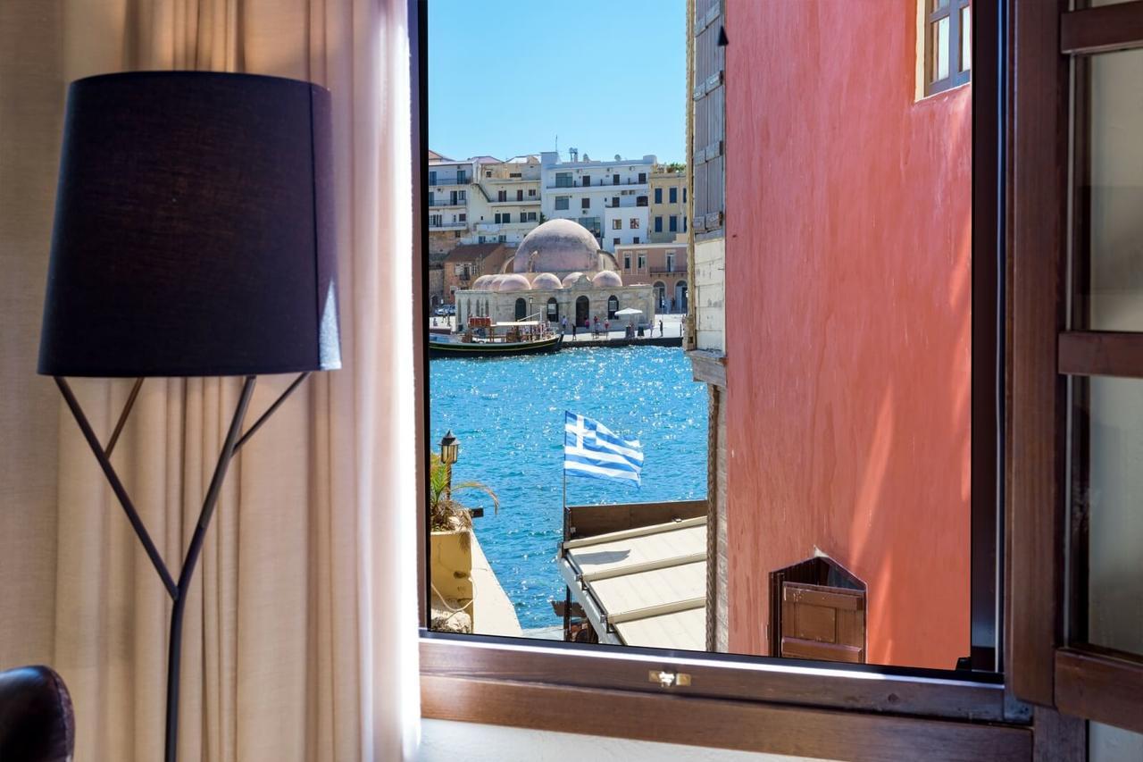 Elg Contessa Boutique Hotel Hriszí Aktí Haniá Kültér fotó